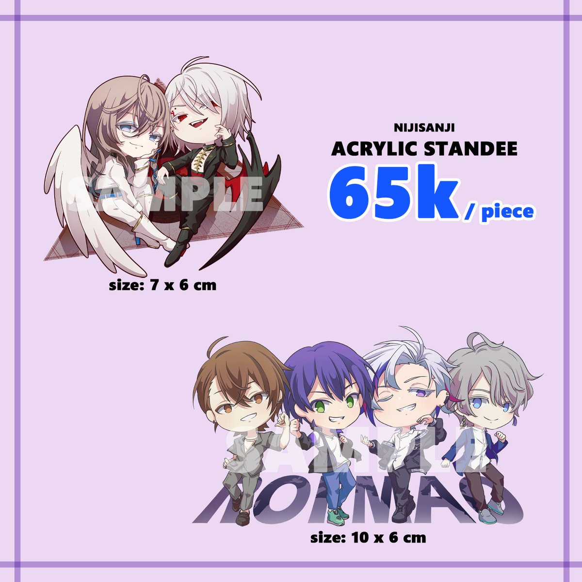 a_virleoqua's tweet photo. Hi guys!

We have opened preorder for chibi acrylic standees of holostars and nijisanji!
For pick up at #comifuro16 only~✨

🗓️PO time: January 10 - 19 2023! (will close at 20:00 WIB)

Link to order:
https://t.co/RpnGJ0i3wk https://t.co/cbdb5Zk3Wa