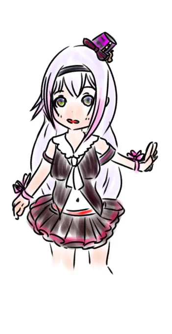 #ピノの自由帳アタリ線なしだとだいたい15分でこんな感じになりましまなお参考画像はツンデレ動画のスクショです。  