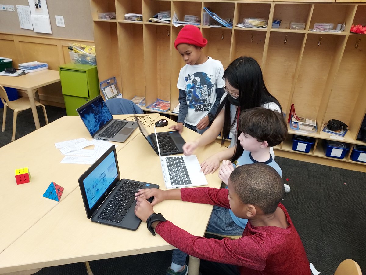 CaedmonAfter's tweet photo. Not even the Rubik's Cubes can distract these Game Design students. Can't wait to see what they produce. #CaedmonAfterSchool #TheCaedmonStory #Kodely #coding #CaedmonCapability #CaedmonCommunity #technology https://t.co/g2xFznrSxL