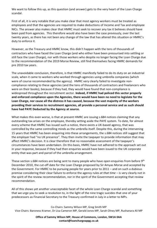 Loan Charge & Taxpayer Fairness APPG tweet media