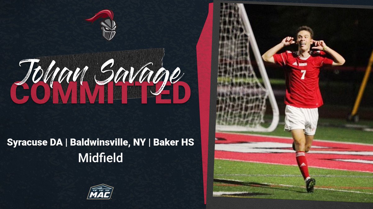 - COMMITMENT ANNOUNCEMENT -

Congrats to Johan Savage on his commitment to Arcadia University Mens Soccer. Johan joins us from Baker HS in New York, and plays club soccer for Syracuse Development Academy! #UpTheKnights