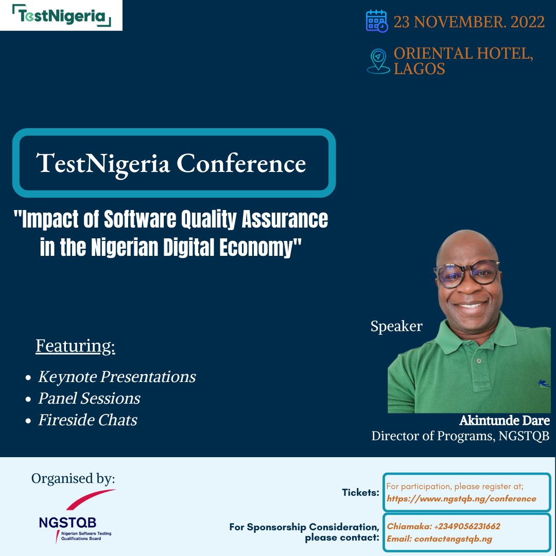 TestNigeria Conference tweet media