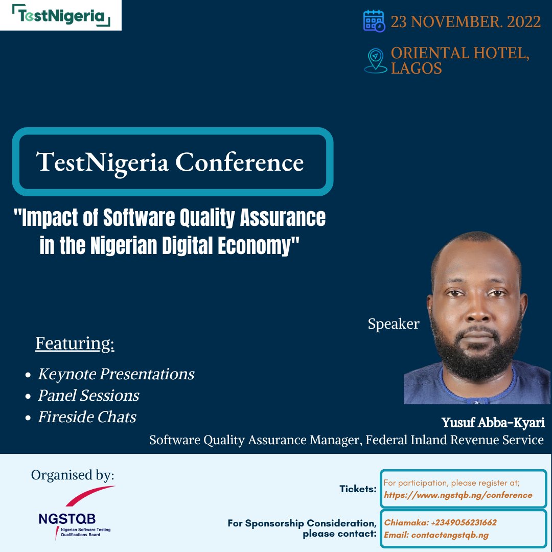 TestNigeria Conference tweet media