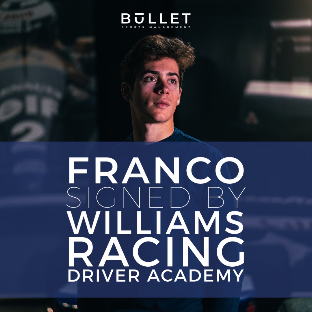 🇦🇷 Muchachos, ahora nos volvimos a ilusionar! 
We are proud to announce that our <a href="/FranColapinto/">Franco Colapinto</a> has been signed by the Williams Racing Driver Academy. The F1 team will be supporting his career, which will see him competing this year in the @FIAFormula3 with <a href="/OfficialMPteam/">MP Motorsport</a> VAMOS!