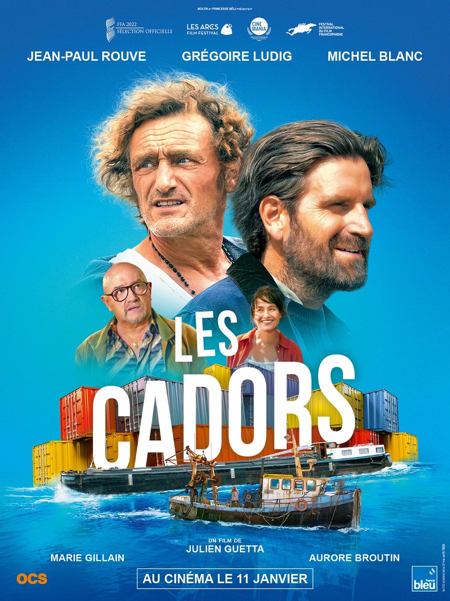 Stephbou08's tweet photo. Rendez-vous à 18h15 dans @RTLSoir avec @JSellier : nous recevons @JPRouve et @gregoireludig avant la sortie mercredi du film #LesCadors @jour2fete https://t.co/OBWSrM9ovY