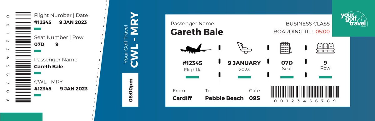 yourgolftravel's tweet photo. Look who's celebrating retirement with a trip to Pebble Beach 👀✈️ #Bale

Here's Gareth's retirement plan: https://t.co/QO8KYJfQEp https://t.co/Kg50J9oH2w