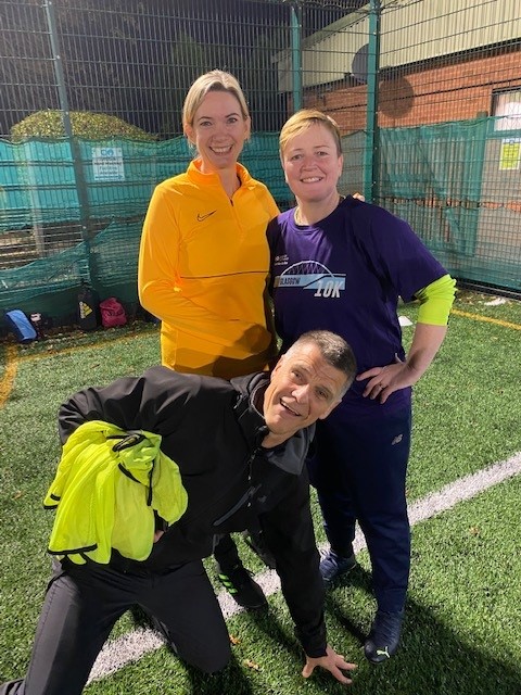 SolihullCentre's tweet photo. LADIES WALKING FOOTBALL, GO ON COME ALONG AND BRING A MATE FOR FUN & FITNESS, ITS BETTER THAN THE GYM! ๐ญโฝ๐
#womenswalkingfootball #WalkingFootball #giveitago #over40exercise #over50fitness #thisgirlcanuk #newyearchallenges https://t.co/hicfOVsXmm