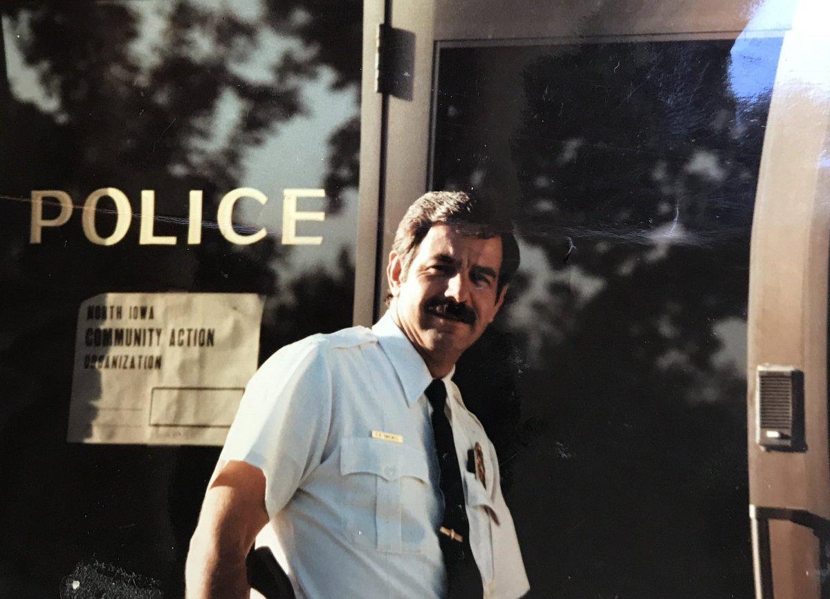 RepSwalwell's tweet photo. Look at that guy! His constituents called him Chief. I call him Dad. With much gratitude for every police officer and their family on #LawEnforcementAppreciationDay https://t.co/K5OuuKqxCl