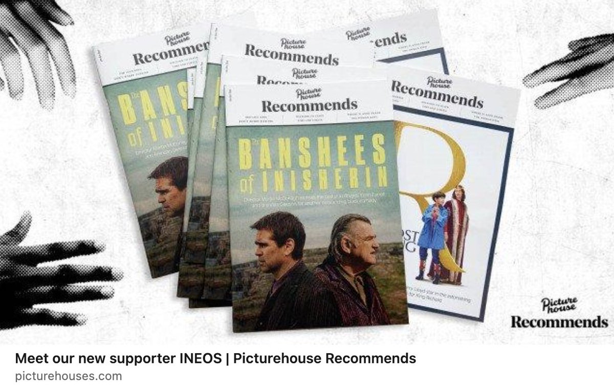Cult_Unstained's tweet photo. Seems like @picturehouses aren't keen on us shining a spotlight on their new supporter INEOS - they've taken down the announcement! But we need actions, not (deleted) words. Time to wash your hands of INEOS entirely by ending the partnership #OUTEOS #fossilfreeculture https://t.co/MGAwP7ms1j