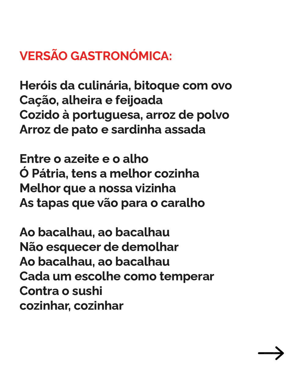 NoutraCoisa's tweet photo. Outra sugestão para o novo Hino de Portugal: https://t.co/vr8AodhM6T