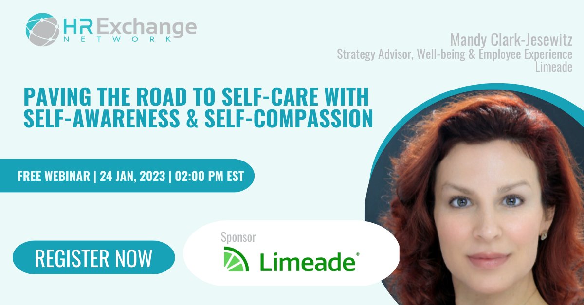 Learn about #selfcare and how it can influence the goals you have for your work and personal life, so you can reach your greatest potential at our upcoming webinar with <a href="/Limeade/">Limeade</a>!

👉 Register for free at bit.ly/3vzQI2U 

#humanresources #mentalhealth #selfcare