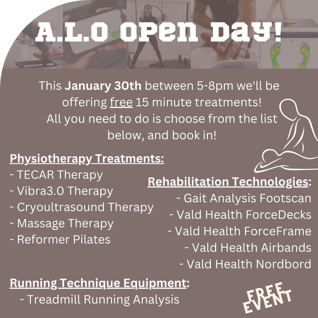 This New Years, set your resolution to finally ridding yourself of that nagging pain...

On January 30th, we're holding an open day where you can book a free treatment!! 

All you need to do is call us on: 0207 636 8845 to secure your free 15-minute slot.