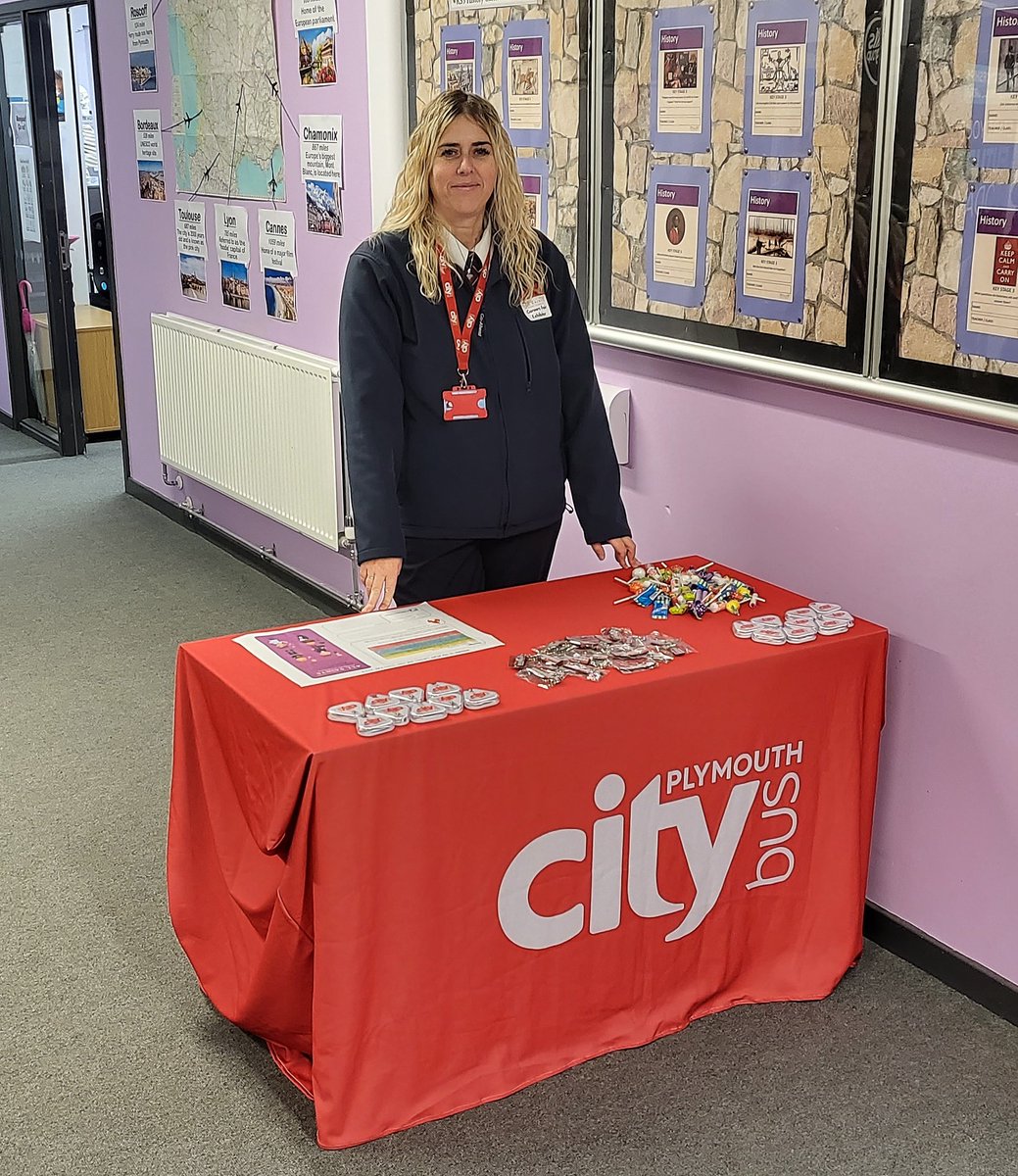 plymouthbus's tweet photo. 👨‍🎓It's been great talking to students at @AllSaintsPlym today about careers we can offer!👩‍🎓 https://t.co/8wWEXyouyo