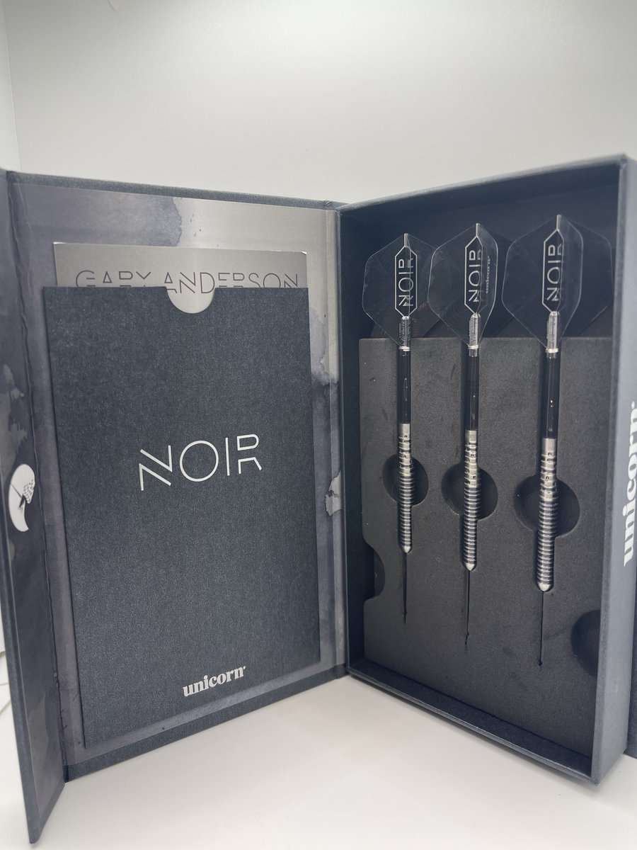 ‼️DEAL OF THE WEEK‼️

🏴󠁧󠁢󠁳󠁣󠁴󠁿21g Gary Anderson Phase 5 Noir🏴󠁧󠁢󠁳󠁣󠁴󠁿
•Boxed
•Original Unused Setup (Target Diamond Points)
•Dimensions - 52.4mm x 6.0mm
•Barrel Condition - 9/10

🔥NOW - £50🔥
