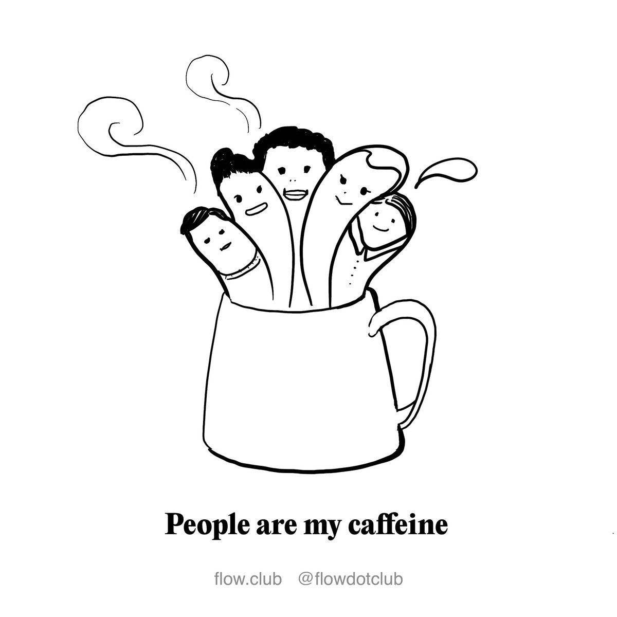 flowdotclub's tweet photo. Human connection > another cup of coffee

Get energy on demand here: https://t.co/ozbSWeV7XV 

#Productivity #Motivation #FlowClub https://t.co/VjfmDldJHX