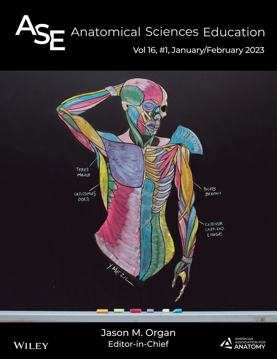 New year. New editorial team. New vision for the journal. But first: New Issue, featuring new cover layout and original artwork by Dr. Yasmeen Mezil! #AnatEd #anatomy 

buff.ly/3QtT5y8