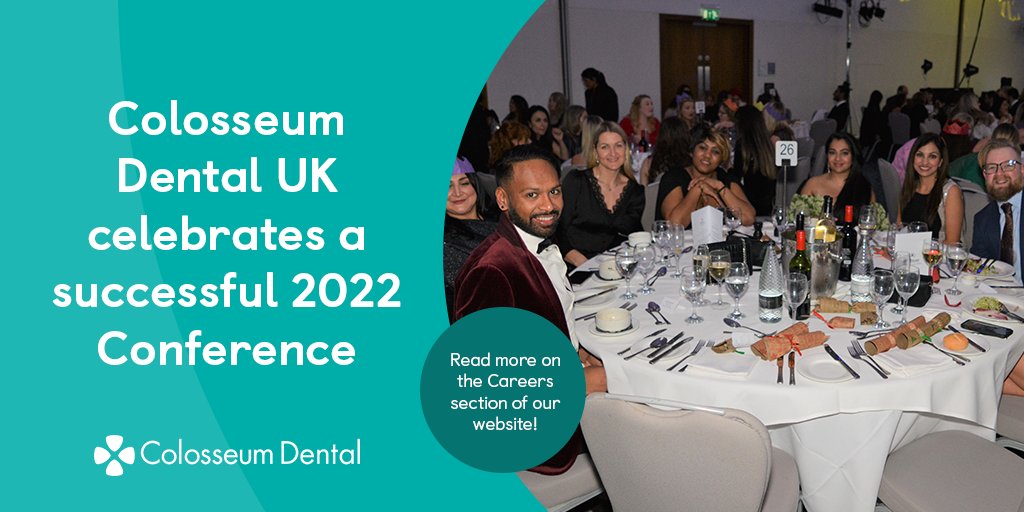 Every year in December, Colosseum Dental UK hosts an annual conference and awards event for all employees across its network of 89 UK-based practices.

On 2nd December, we could finally host our 2022 event!

🌐 Read more on the link here: bit.ly/3W1SRPz