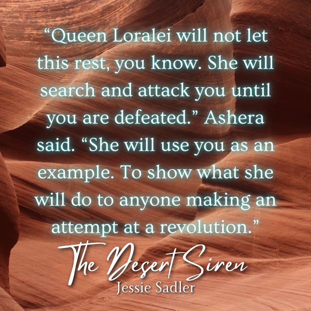 'The Desert Siren' 🌊 🎼 🐚 by Jessie Sadler. Available now!

teawithcoffee.media/product/the-de…

#yafantasy #youngadultfantasy #music #deafrepresentation #disabilityrepresentation #musical #mermaid #sirens #newadultfantasy #fantasy #quote #bookquote #chosenone #prophecy #magic #readers