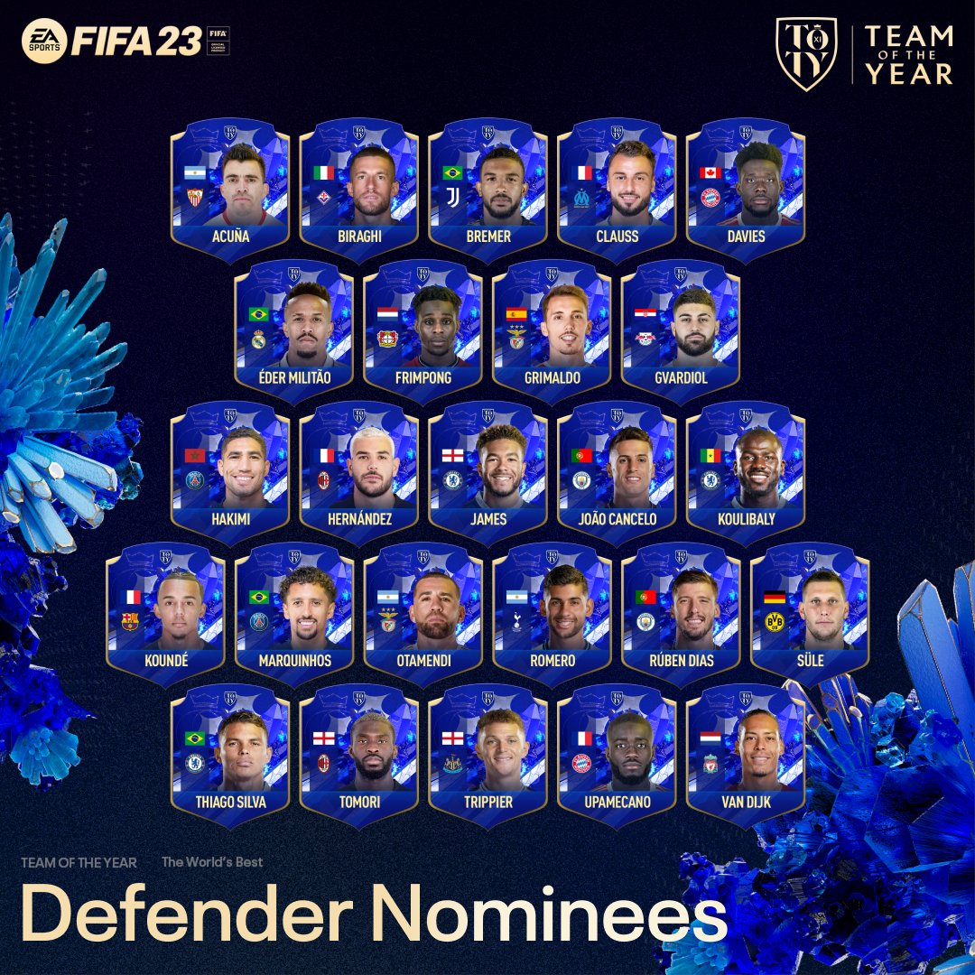 EASPORTSFC's tweet photo. Meet your #TOTY nominees.

Voting starts tomorrow. https://t.co/8UKcZMRxua