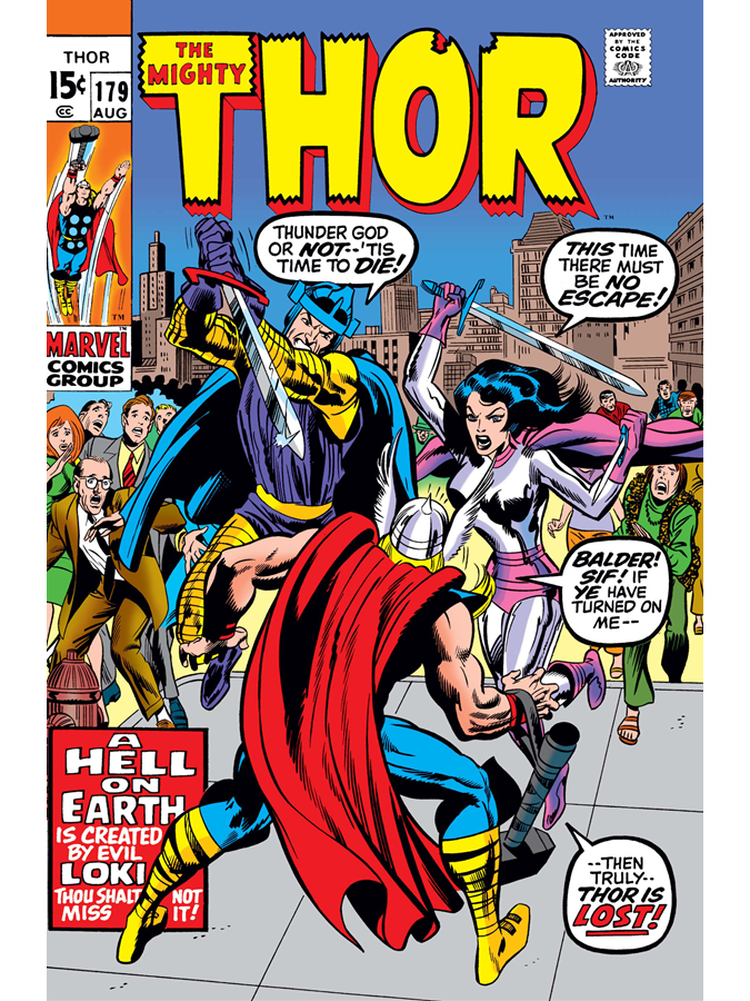 Furlow7 On Twitter RT YearOneComics Thor 179 Cover Dated August 1970 