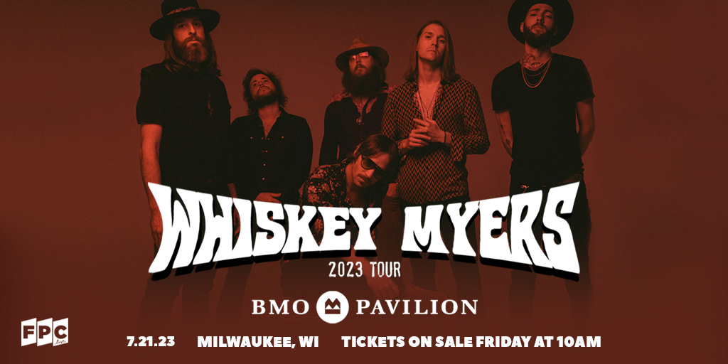 🚨 Just Announced 🚨 @WhiskeyMyers 2023 Tour is coming 7/21 to the BMO Pavilion! Tickets go live Friday 1/13 at 10am. Grab yours before they are gone ⚡️🤘🏼 See y’all soon.

Sign up for our newsletter for early access to pre-sales on Thursday 1/12 📩 bmopavilion.com/about/newslett…