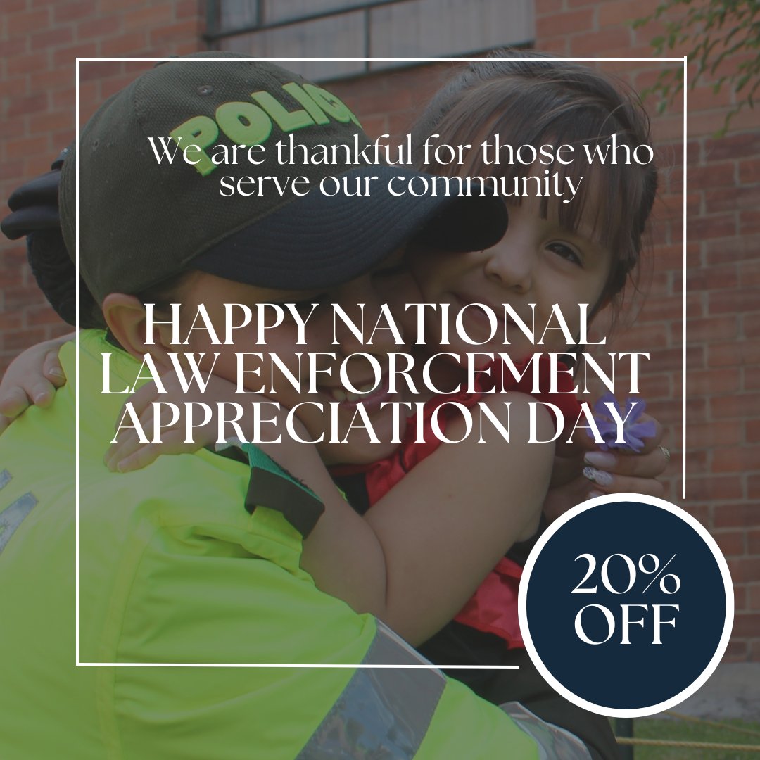 eatpier48's tweet photo. Calling all law enforcement! We are honored to show our appreciation for your hard work and dedication on National Law Enforcement Appreciation Day. Stop by Pier 48 for a special discount of 20% off! #LawEnforcementAppreciationDay #ThankYou #Pier48 https://t.co/Sco39utQev