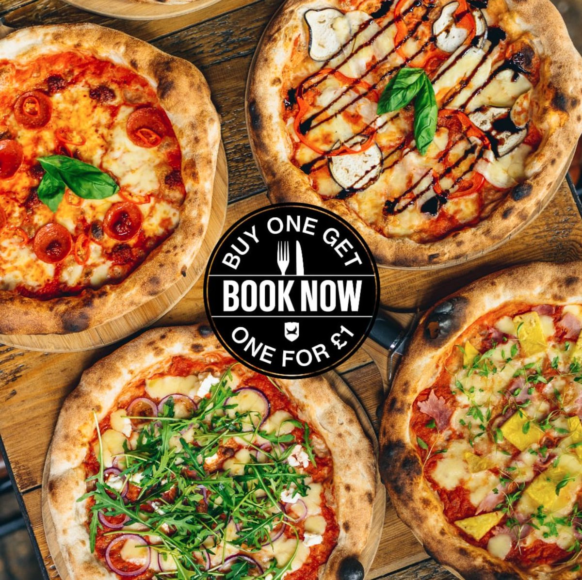 Fancy checking out this month's Awesome deal?🍕 Buy any Pizza and get another for just £1!🤩 Booking Only!😁 #brewdogbradford #bradfordbar #januarydeals #pizza