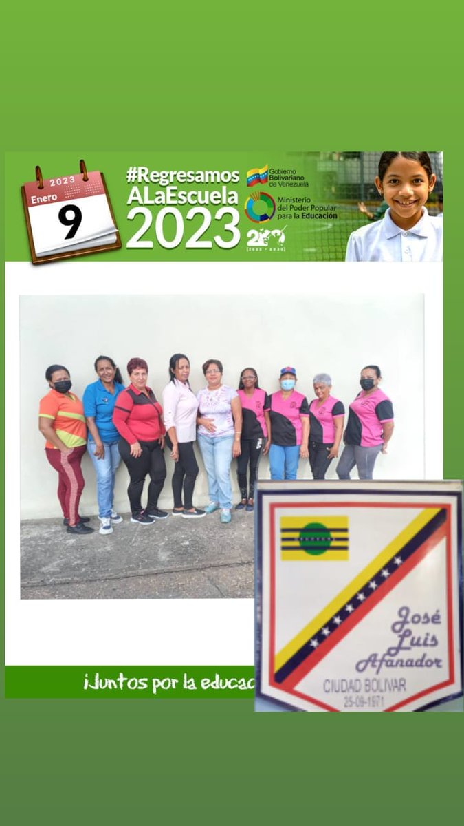 #Educación A lo largo y ancho del Estado Bolívar, los niños y niñas se reincorporaron a sus actividades académicas, para el segundo momento pedagógico 2022/2023.