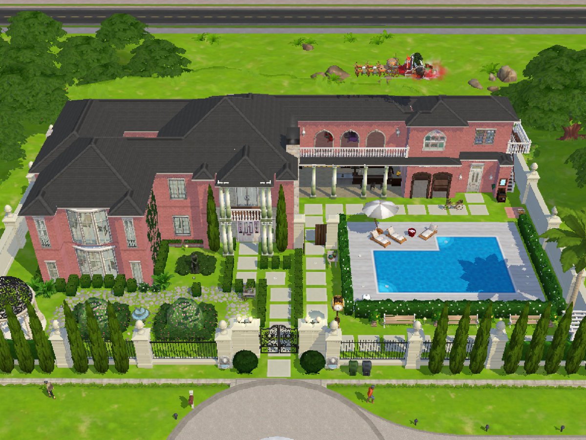 himawan_yw's tweet photo. Classic Manor
#TheSims #TheSimsMobile https://t.co/3nblDEugPb