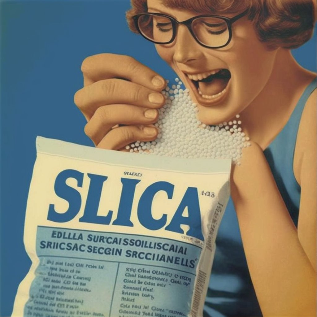 AICantDrawHands's tweet photo. Silica Gel: The popcorn of tide pods!
.
#AICantDrawHands #GenerativeArt #midjourney #SilicaGel #desiccant #TidePods #popcorn #snacks #ForbiddenSnacks #aiart #Surreal #MachineLearning #stablediffusion #VintageAds #StonerArt #psyart #AIGenerated #AIArtist #Absurdist #Absurd #lol https://t.co/uoOXf4drmZ