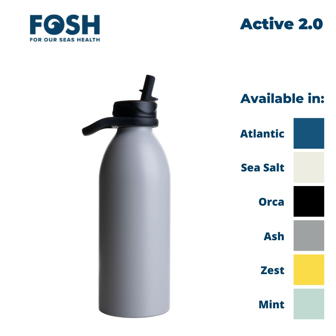 NEW*** FOSH range of Active 2.0's available now! Shown in 'Ash' the range is priced from £18.00 in stores across the country also online. Please form an orderly queue😂 #new #waterbottle #reuse #gogreen #government #ban #singleuse #plastic