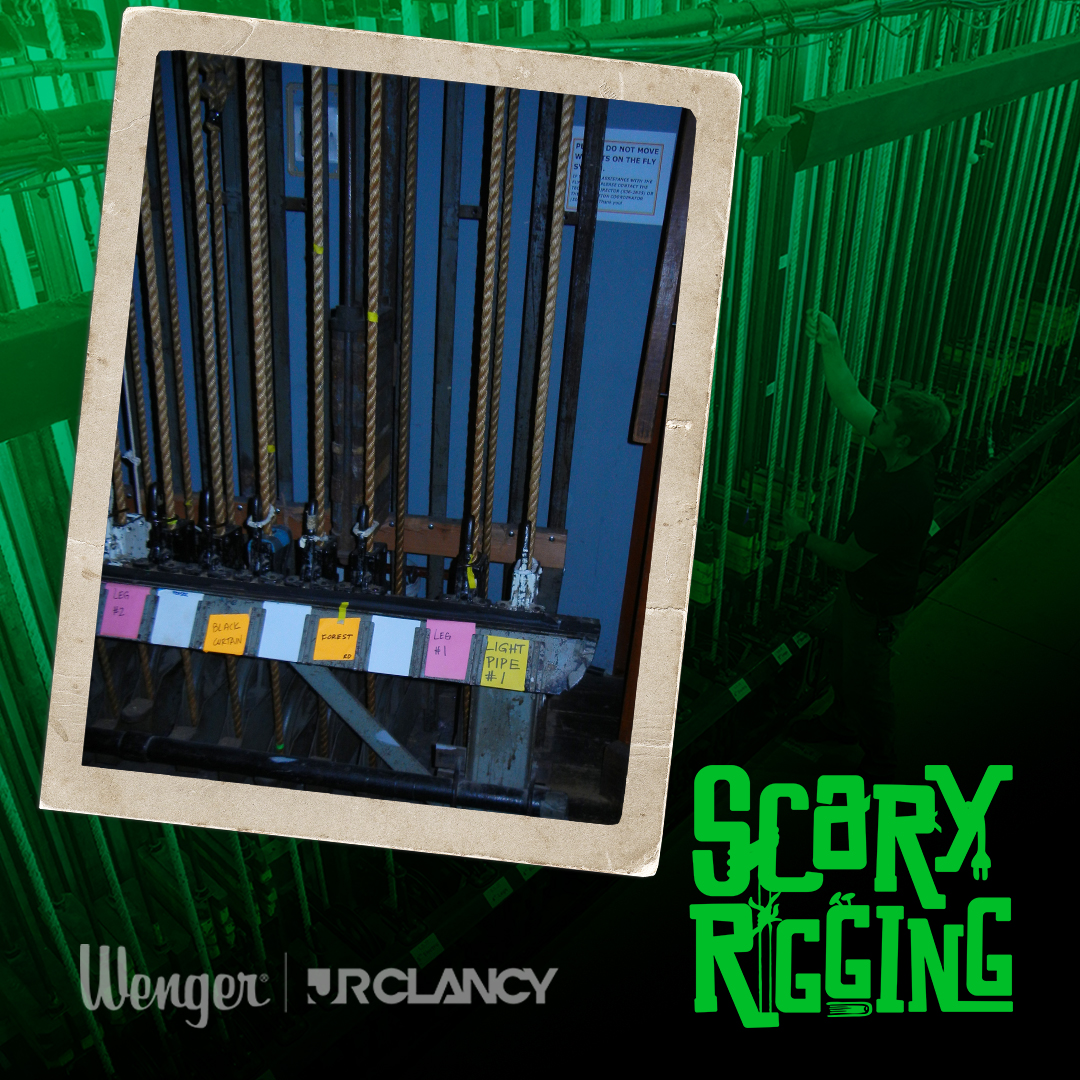 JRClancy1885's tweet photo. #ScaryRigging - If your theater still utilizes fiber rope such as hemp, we recommend you swap for a synthetic rope such as our SureGrip® or Multiline II™, as the synthetic rope is not subject to rot.  

#theatre #backstage #rigging #rigsafe https://t.co/xdi93kI2kE
