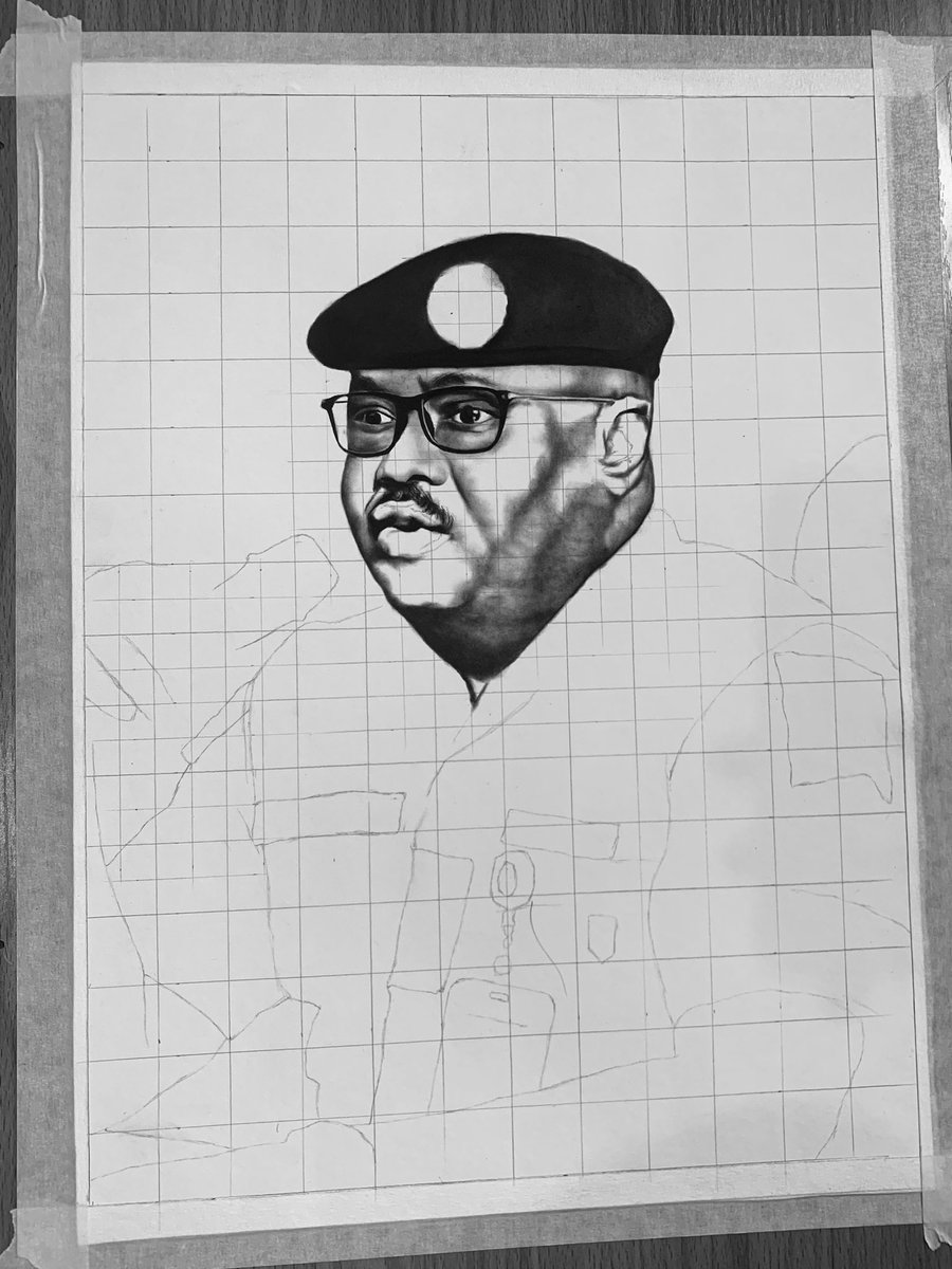 draws_toria's tweet image. A Portrait of the Commander of all Commanders, The AIG MOPOL, AIG ALI A JANGA