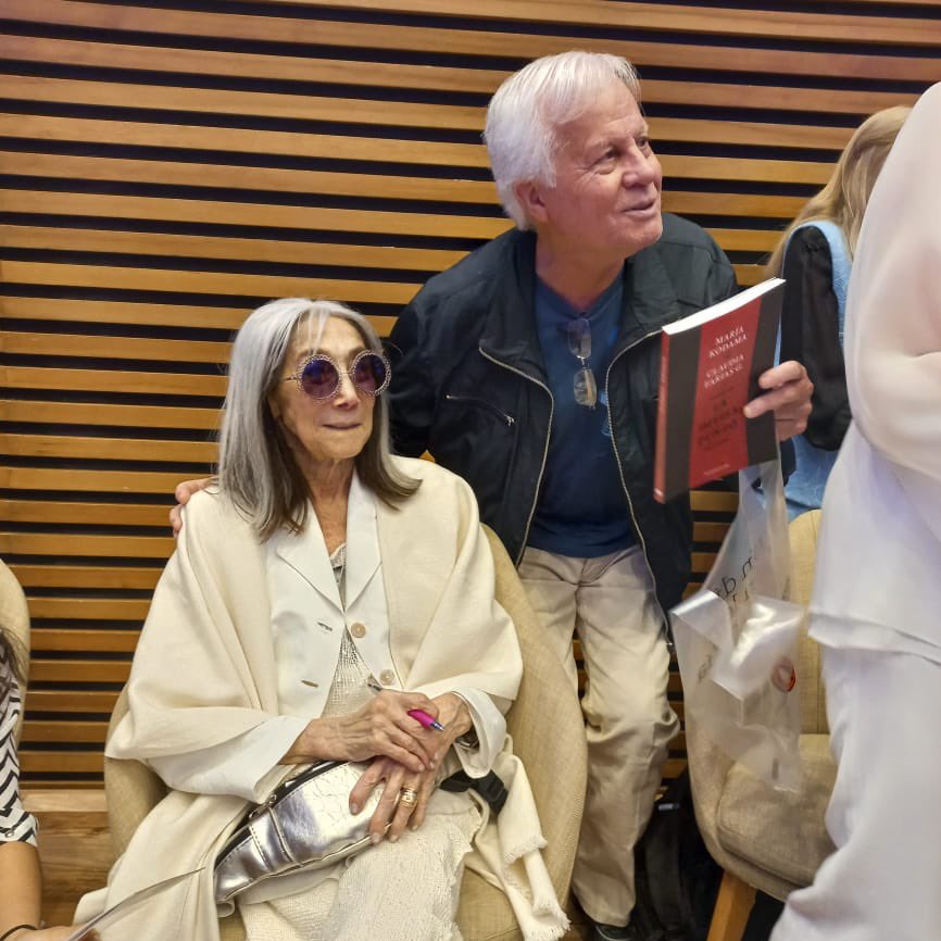 El Presidente y Fundador, Dr. Horacio Joffre Galibert, estuvo invitado en la presentación del nuevo libro "La divisa Punzó", de nuestra Socia Honoraria, #MaríaKodama.