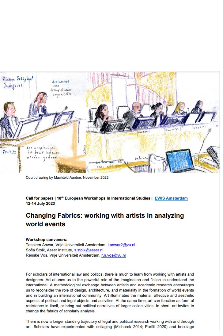 AnwarTasniem's tweet photo. Full CfP including the art of @Aardse in the court https://t.co/SA1R3fyS6K