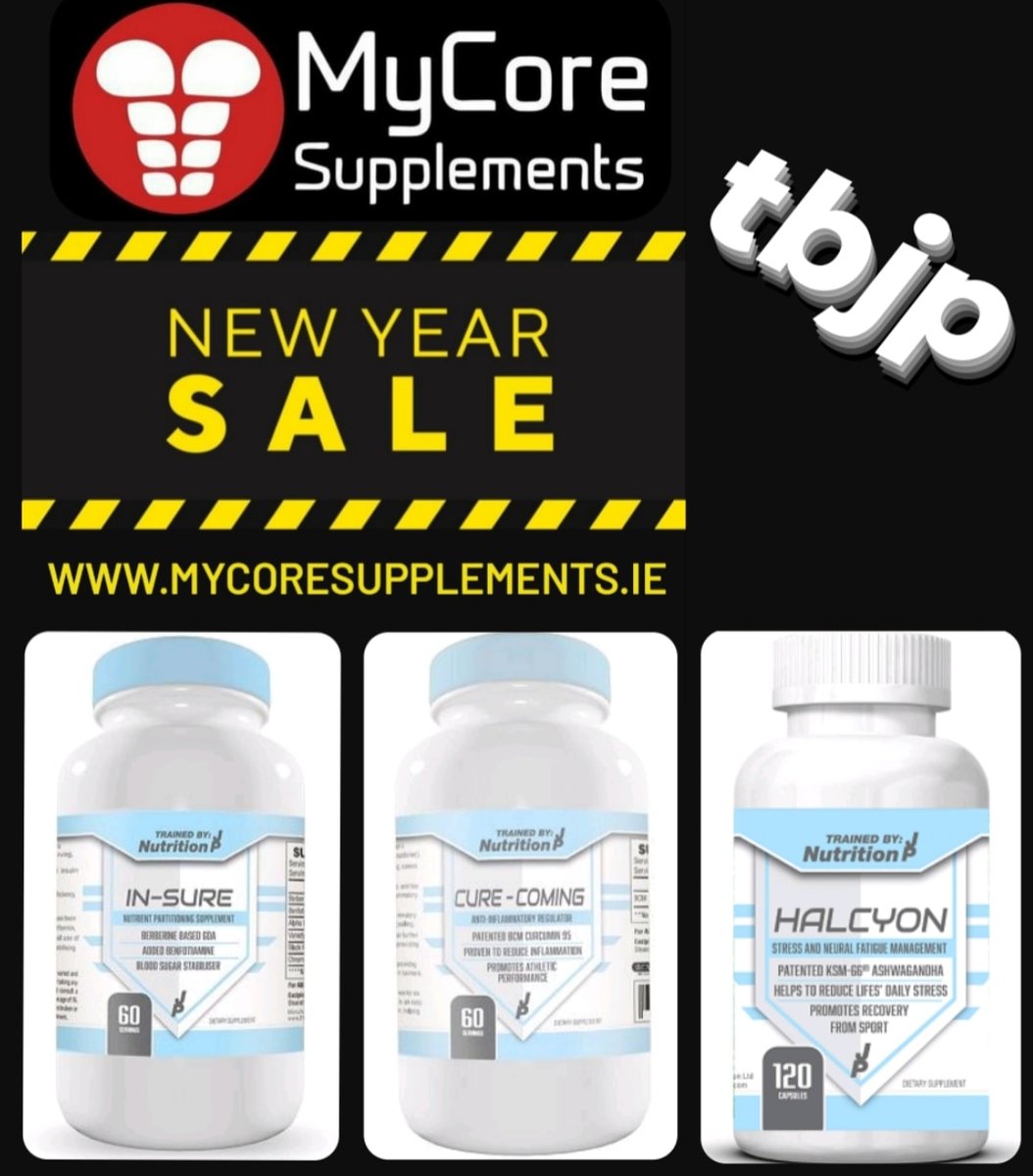 MyCoreSupps's tweet photo. New Year Sale - Available in store or online from https://t.co/tnTfS4Z84m
.
.
.
#fitness #bodybuilde #gym #nutrition #crossfit #hurling #bodybuilding #gaelicfootball #irish #irishbusiness #cork #dublin #gaa  #irishrugby #sportsnutrition #preworkout #ireland #protein https://t.co/ULBQIsAxgE