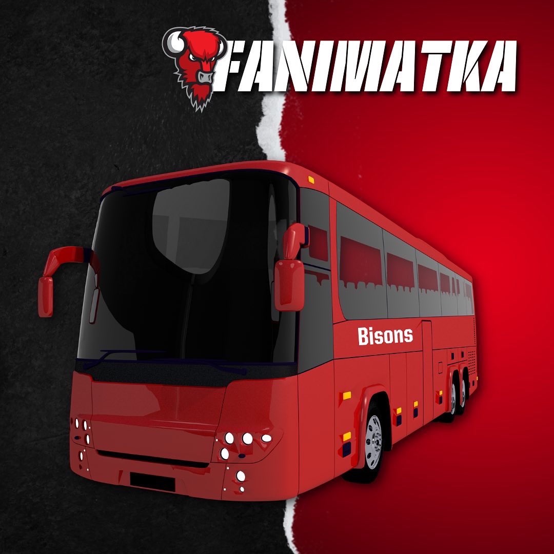 Biisonit's tweet photo. Sunnuntaina Stadiin! 🔥
Bussissa on vielä 10 paikkaa, joten ilmoittaudu pian mukaan fanimatkalle kannustamaan Biisonit voittoon! 🥁👏🏼🫶🏼

🏀 @HNMKY vs. Bisons Loimaa su 15.1. klo 17.00
Fanibussi lähtee klo 14.00 Liikuntahallin pihalta. 

#bisons #basketball #fanimatka #revanssi https://t.co/tgQMyTv0N1