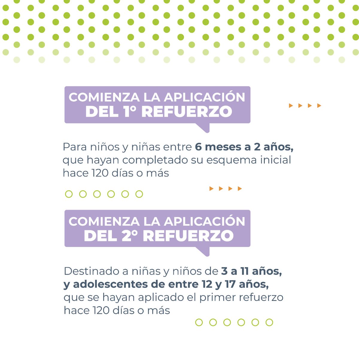 #COVID19: niños, niñas y adolescentes podrán aplicarse vacunas de refuerzo 💉

👉 La medida se adoptó a nivel nacional, con el objetivo avanzar y completar los esquemas de refuerzo en toda la población.