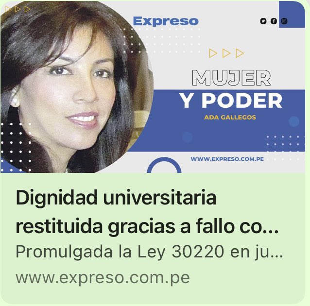 Asociación de Universidades del Perú - ASUP tweet media