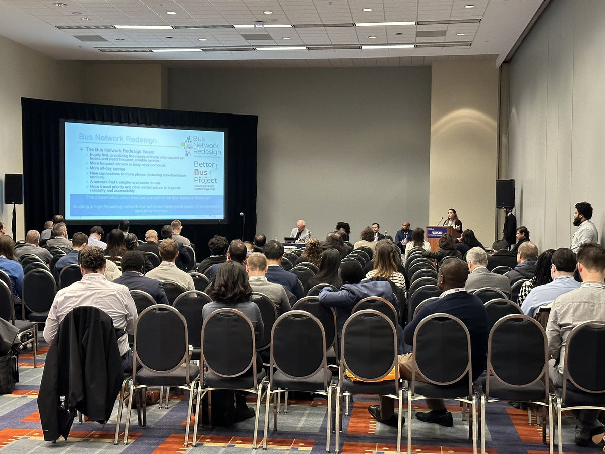 marc_ebuna's tweet image. Next up at #TRBAM2023 is the group who worked on the #MBTA Bus Network Resesign — designing the high frequency network itself using a data-driven approach

My fav new data structures: BAZes and 'Busable' Streets