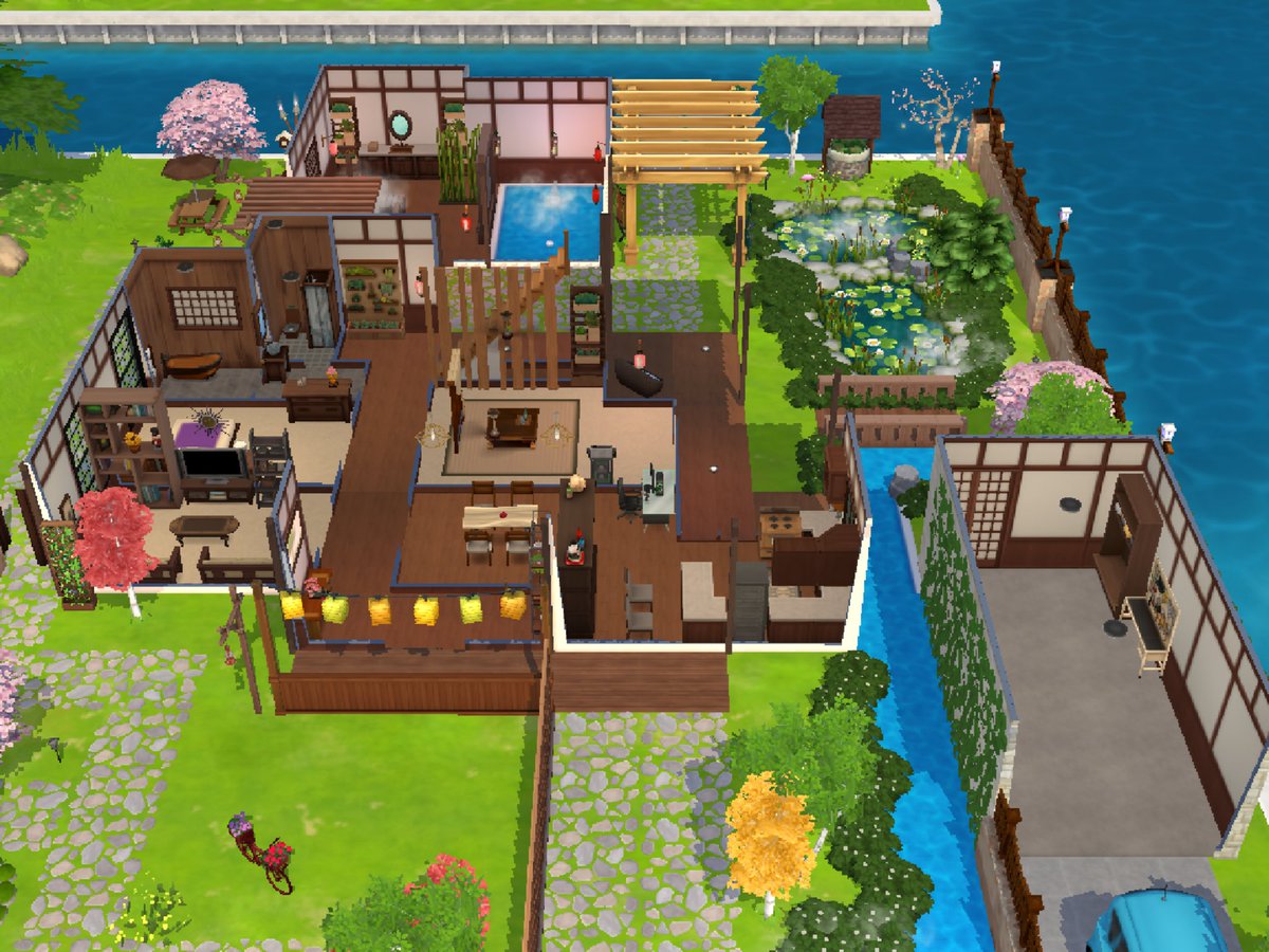 himawan_yw's tweet photo. Japanase House (remake) full layout
#TheSims #TheSimsMobile https://t.co/Z46IgwPmiF