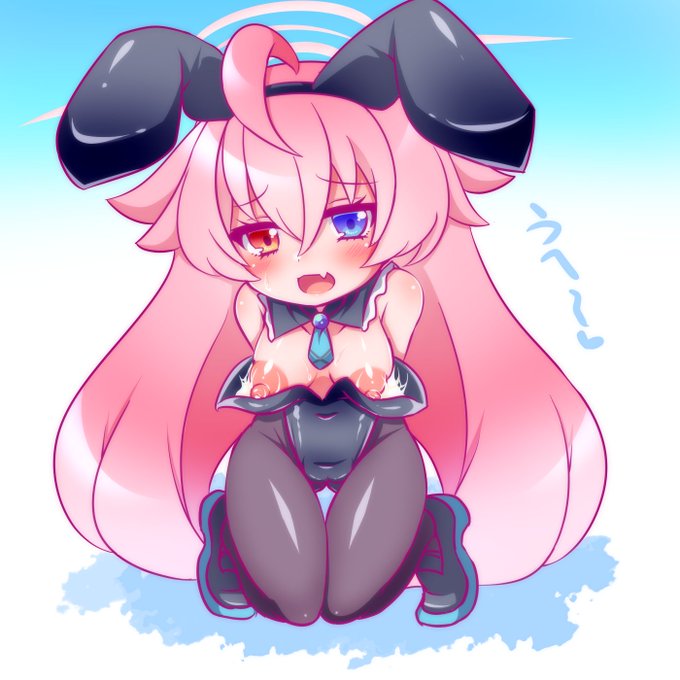 バニーおじさん落書き 