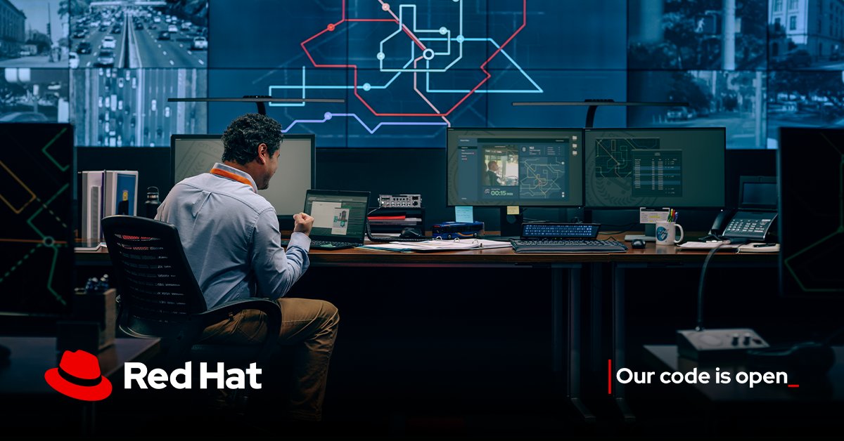 RedHat's tweet image. When their #code spans the clouds, #IT pros can solve any challenge—from the outer beltway to outer space. See how: red.ht/36pLv4X #CodeIsOpen