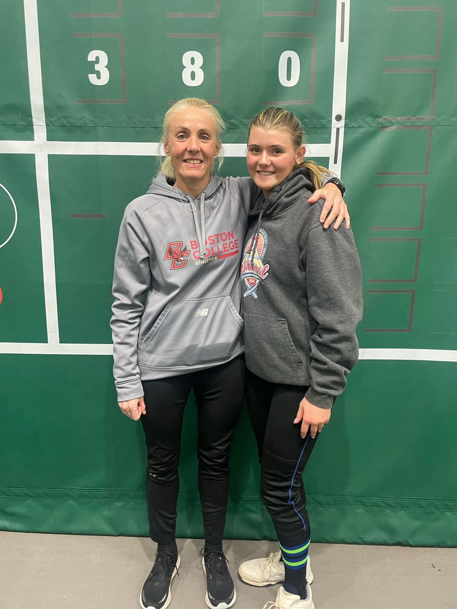 remmijoustra's tweet image. I had such an amazing time at Boston College this weekend. Thank you @CoachKvilhaug , @CoachTimHoman , @Robin_Landrith , and Coach Lexi Robles for running such an awesome camp and giving me such helpful tips and advice. 🦅🦅#GoEagles #catcher #1base #BostonCollege @BC_Softball