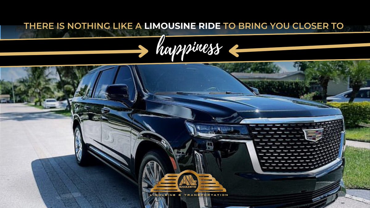 ExquisiteAll's tweet photo. Limousine rides can bring you closer to happiness, so don't let life pass you by postponing the things that bring you joy. 

We hope your week is off to a great start!

#limousineride #happinesshappensday #happymonday https://t.co/BCTQnz3D9L