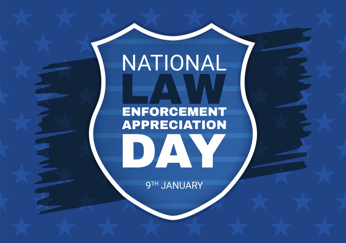 To the Law Enforcement Professionals who put their life on the line everyday, we thank you for your service!

#NationalLawEnforcementAppreciationDay #BacktheBlue #LawEnforcementAppreciation #ThinBlueLine
