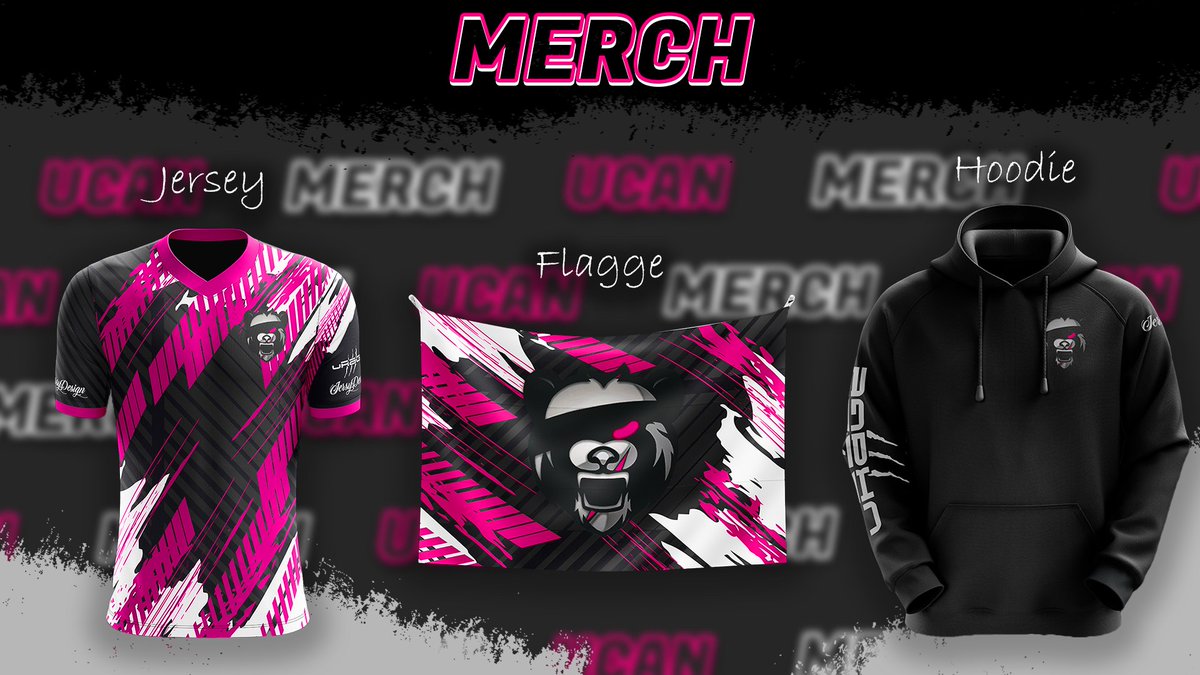 🎊📢MERCH📢🎊
UCAN wäre nicht UCAN ohne seine Announcements! 
Ab sofort ist unser Merch bei <a href="/JersyDesign/">Jersy.Design</a> erhältlich😌🤗

✅Personalisiertes Jersey
✅Hoodie
✅Flagge

Unser Shop:
jersy.design/shop.php?shopI…