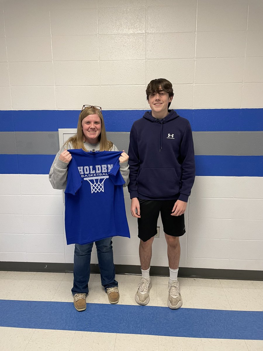 Wade chose Ms. Gipfert as a Holden staff member he appreciates and is thankful for. Ms. Gipfert will be recognized Thursday 1/12 at our home game vs Butler. Thank you Ms. Gipfert, the Holden Boys Basketball team appreciates you!