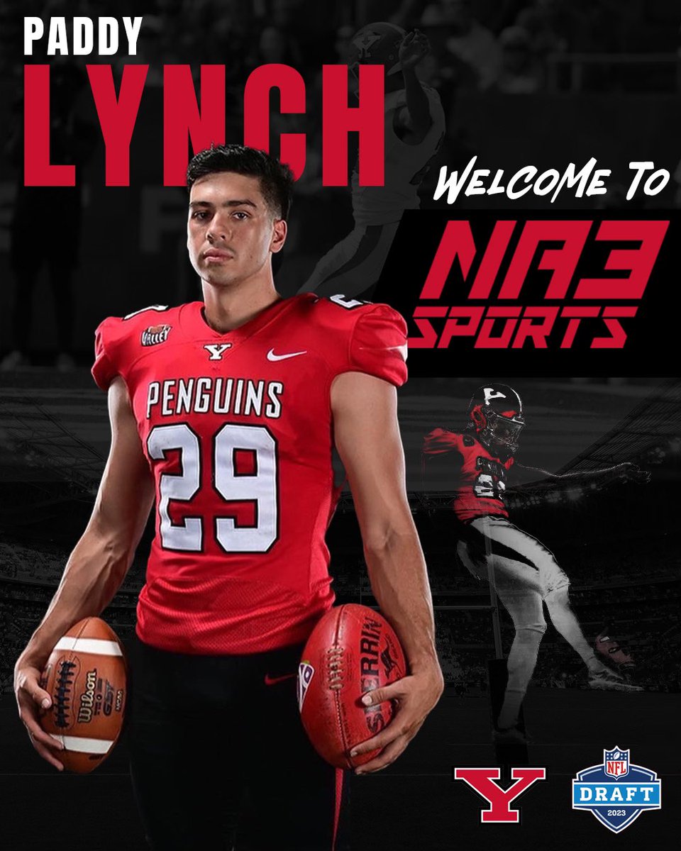NA3Sports's tweet photo. Welcome to the @NA3Sports Family @Paddy__Lynch it’s time to get to work. #Pathtothedraft2023 https://t.co/68Jb6hgkGV