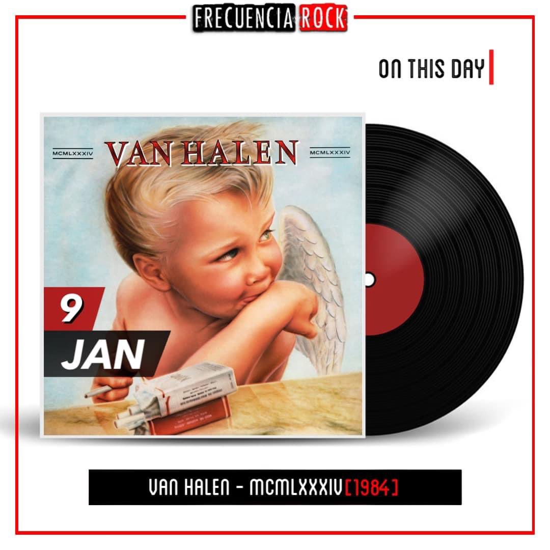 FrecuenciaRock_'s tweet photo. [OTD]: 39 years ago, The mighty Van Halen unleash MCMLXXXIV
•
•
•
•
•
•
•
#frecuenciarock #music #efemerides #rocknroll #restrospect #undiacomohoy #musichistory #80s #39yearsago #onthisday #album #discography #vanhalen #eddievanhalen #mcmlxxxiv #davidleeroth #classicalbum https://t.co/36Xog2M4yl
